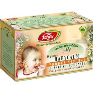 Fares | Ceai Babycalm 20 plicuri 20x2g