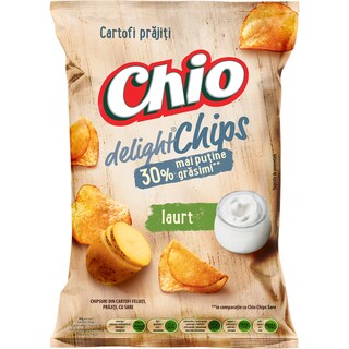 Chio | Delight | Chips din cartofi cu gust de iaurt 125g