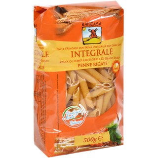 Baneasa | Paste integrale Penne Rigate 500g