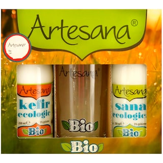 Artesana | Pachet sana bio si kefir bio + pahar cadou 500ml