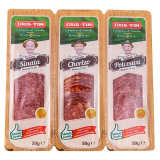 Cris-Tim | Pachet trio: Salam Sinaia, Salam Chorizo, Salam Potcoava 150g