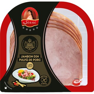 Sissi | Jambon feliat din pulpa de porc 170g