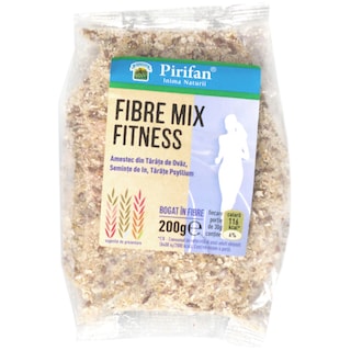 Pirifan | Detox | Amestec din tarate de ovaz, seminte de in si tarate Psyllium 200g