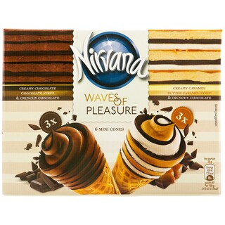 Nirvana | Inghetata cu caramel si cacao 6 bucati 6x60ml