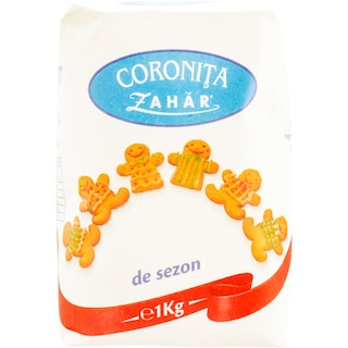 Coronita | Zahar in punga de hartie 1kg