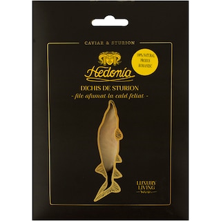 Hedonia | File feliat de sturion afumat la cald 100g