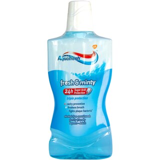Aquafresh | Apa de gura Fresh & Minty 500ml