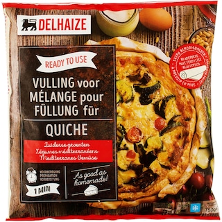 Delhaize | Amestec de legume mediteraneene pentru quiche 750g