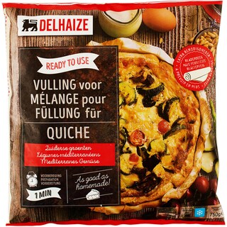 Delhaize | Amestec de legume mediteraneene pentru quiche 750g