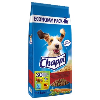 Chappi | Hrana uscata cu vita, pasare si legume pentru caini 13.5kg