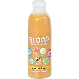 Sloop | Smuti din fructe mango & fructul pasiunii 750ml