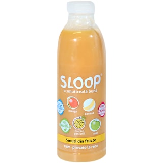 Sloop | Smuti din fructe mango & fructul pasiunii 750ml