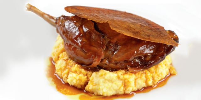 Pulpa de rata confiata cu pasat