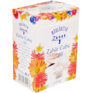 Margaritar | Zahar cubic alb 500g