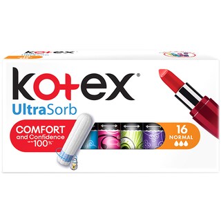 Kotex | Tampoane UltraSorb Normal 16 bucati