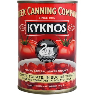 KYKNOS | Rosii tocate bucati 400g