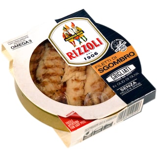 Rizzoli | File de macrou grill in ulei de masline 125g