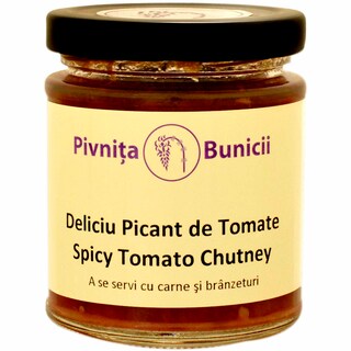 Pivnita Bunicii | Deliciu picant de tomate 190g