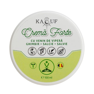 Kasuf | Crema forte cu venin de vipera 100ml