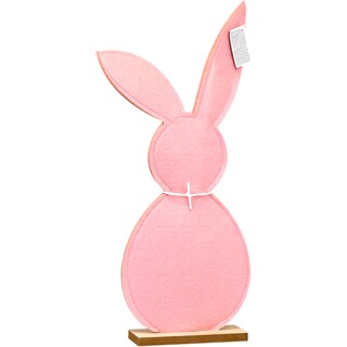 Heitmann | Iepure decorativ din pasla roz