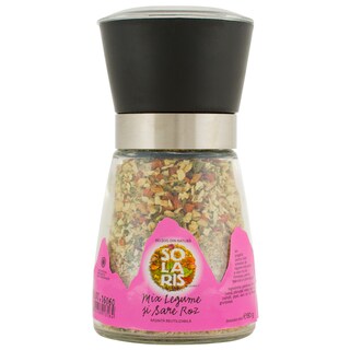 Solaris | Rasnita cu legume si sare roz 80g