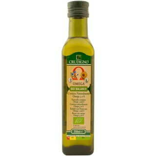 Crudigno | Ulei balance cu omega 3 si 6 bio 250ml