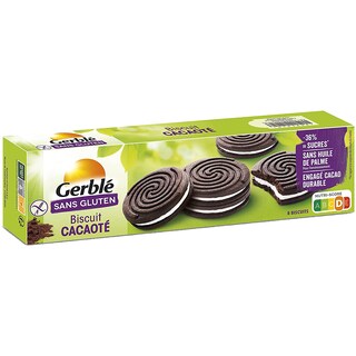 Gerble | Biscuiti cu cacao si vanilie, fara gluten 125g