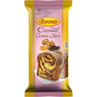 Boromir | Cozonac Crema de nuci 600g
