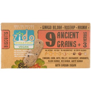Zido | Biscuiti vegan cu ginko biloba 90g