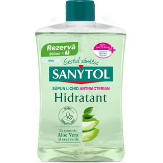 Sanytol | Rezerva sapun lichid antibacterian hidratant 500ml
