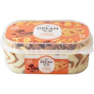 Dream&Co | Inghetata cu vanilie, caramel si nuci pecan 900ml