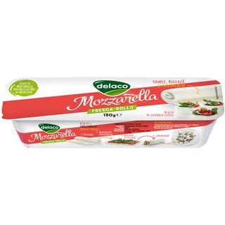 Delaco | Mozzarella Fresca-Rollo 130g