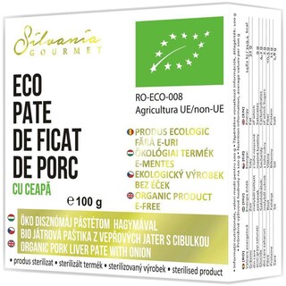 Silvania Gourmet | Pate de ficat de porc cu ceapa 100g