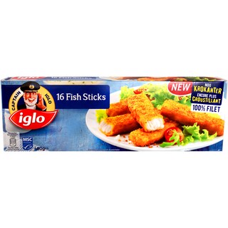 Iglo | File de peste 16 bucati 480g