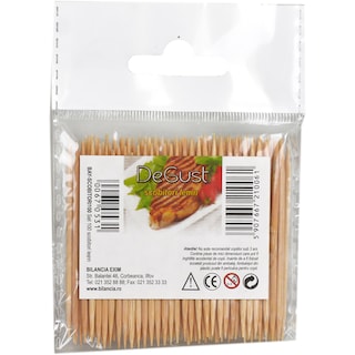 DeGust | Scobitori din lemn, 100 bucati