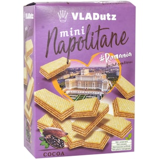 Vladutz | Mini napolitane cu crema cacao 280g