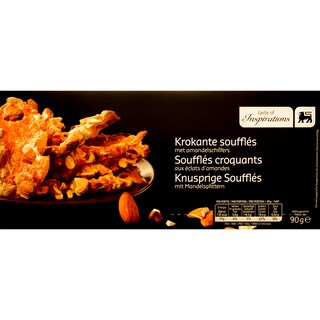 Taste of Inspirations | Delhaize | Fursecuri crocante cu bucati de migdale 90g