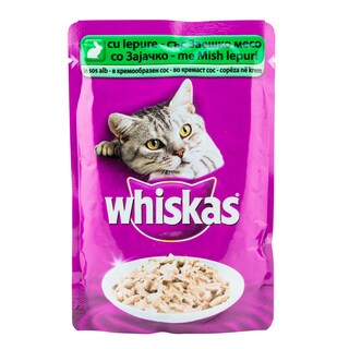 Whiskas | Hrana pentru pisici cu iepure 100g