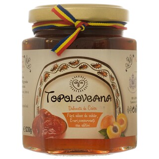 Topoloveana | Dulceata de caise 230g