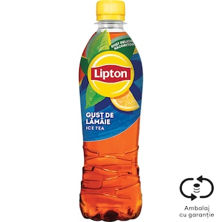 Lipton | Ice Tea | Bautura racoritoare cu ceai negru si lamaie 0.5L