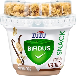 Zuzu | Iaurt Snack cu granola vanilie 158g