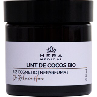 Hera Medical | Unt de cocos bio pentru uz cosmetic 60ml