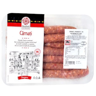 Gusturi romanesti | Carnati proaspeti in membrana de oaie