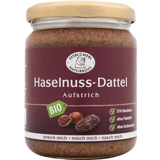 Eisblumerl Naturkost | Crema tartinabila de alune si curmale eco fara ulei de palmier 250g