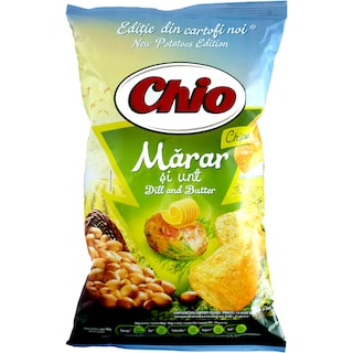 Chio | Chips cartofi noi cu marar si unt 125g
