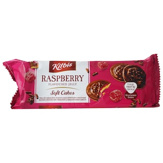 Biscuiti moi cu jeleu cu aroma de zmeura 150g