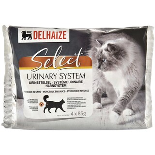 Delhaize | Hrana umeda pentru pisici adulte 4x85g
