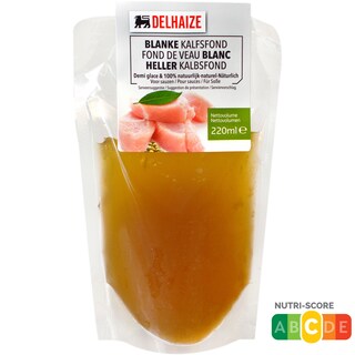 Delhaize | Fond alb din os de vitel, cu plante aromatice 220ml