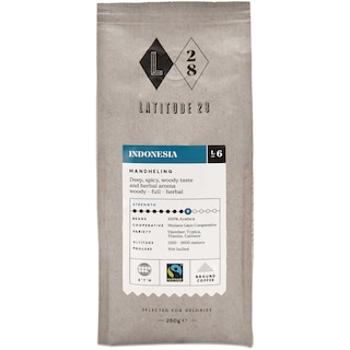 Latitude 28 | Cafea prajita si macinata Indonezia L6 250g