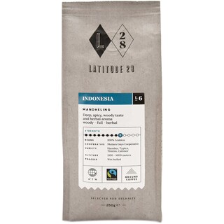 Latitude 28 | Cafea prajita si macinata Indonezia L6 250g